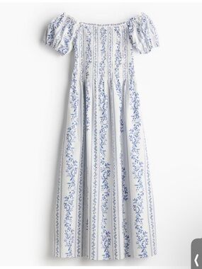h&m blue off the shoulder dress H & M light blue off the shoulder dress with